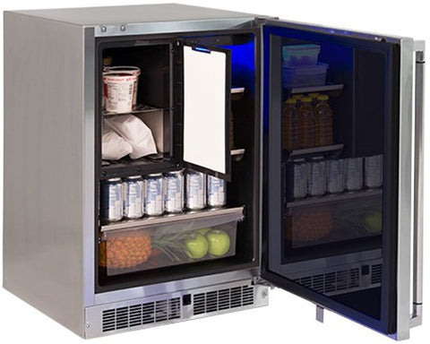 24” Refrigerator Freezer Combo, Right