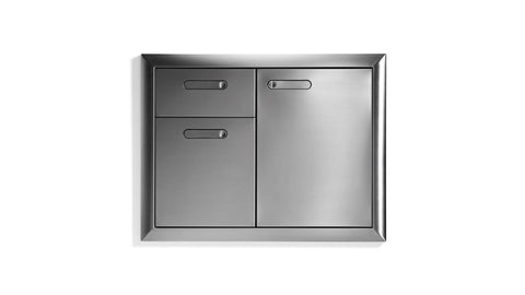 30" VENTANA ACCESS DOOR & DOUBLE DRAWER COMBINATION (LSA30-4)