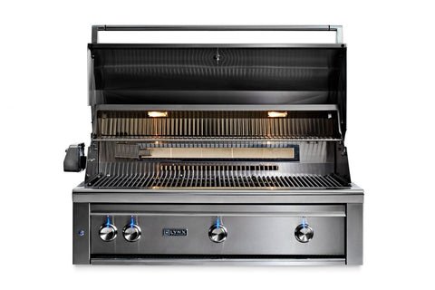 42" PROFESSIONAL BUILT-IN GRILL WITH ALL TRIDENT INFRARED BURNERS AND ROTISSERIE (L42ATR)