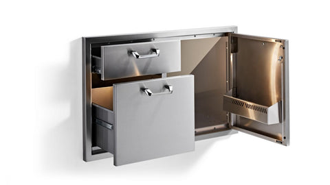 36" CLASSIC DOOR DRAWER COMBINATION (LSA36)