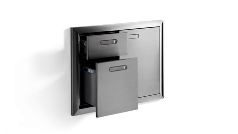 30" VENTANA ACCESS DOOR & DOUBLE DRAWER COMBINATION (LSA30-4)