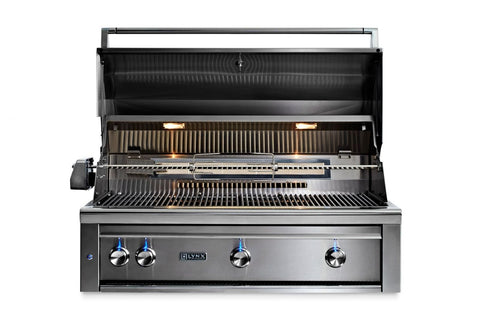 42” PROFESSIONAL BUILT IN GRILL WITH ALL CERAMIC BURNERS AND ROTISSERIE (L42R-3)