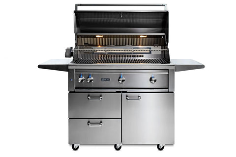 42” PROFESSIONAL FREESTANDING GRILL WITH ALL TRIDENT INFRARED BURNERS AND ROTISSERIE (L42ATRF)