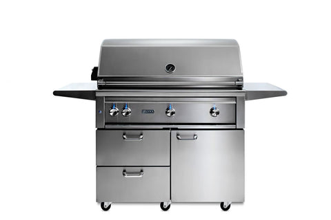 42” PROFESSIONAL FREESTANDING GRILL WITH ALL TRIDENT INFRARED BURNERS AND ROTISSERIE (L42ATRF)