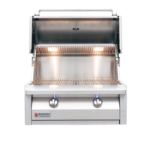 30" Propane Stainless Built-In Grill