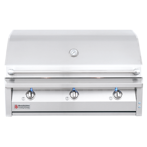 42"  Natural Gas Stainless Built-in Grill