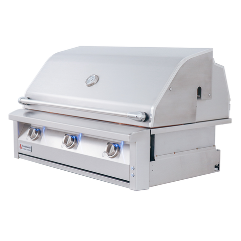 42"  Natural Gas Stainless Built-in Grill