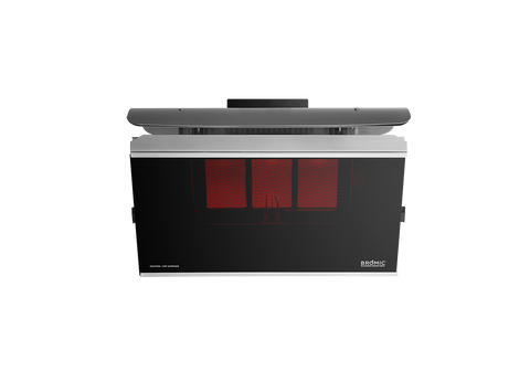 Platinum Smart-Heat Gas 3 Burner Radiant Heater, Natural, 23700 BTU