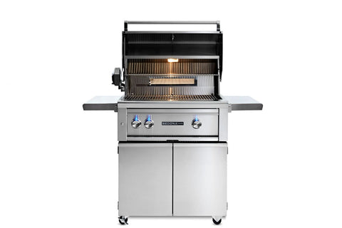 30" SEDONA FREESTANDING GRILL WITH 2 STAINLESS STEEL BURNERS AND ROTISSERIE (L500FR)