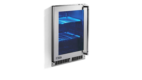 24" OUTDOOR REFRIGERATOR WITH GLASS DOOR, LEFT HINGE (LN24REFGL)