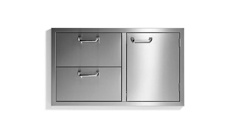 36" SEDONA DOOR DRAWER COMBINATION (LSA636)