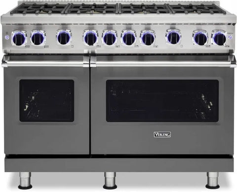 48"W./24"D. Gas Sealed Burner Range-8 Burners-Damascus Grey-LP