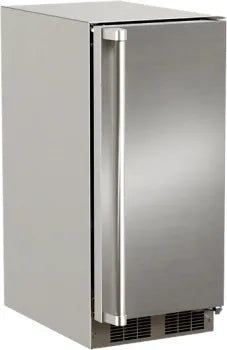 15" Outdoor Clear Ice Machine, Stainless Steel, Solid Door, Reversible Door