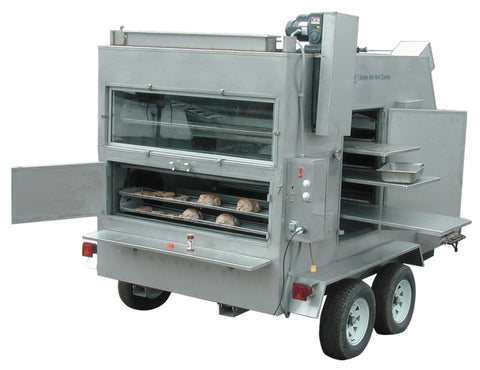 Chicken & Rib Cooker w/o Internal Smoker and Circulating Fans