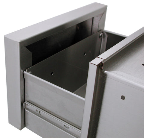 2 Drawer Set - 14" Finished Width - 23" Depth - Item #SOL-2D14D